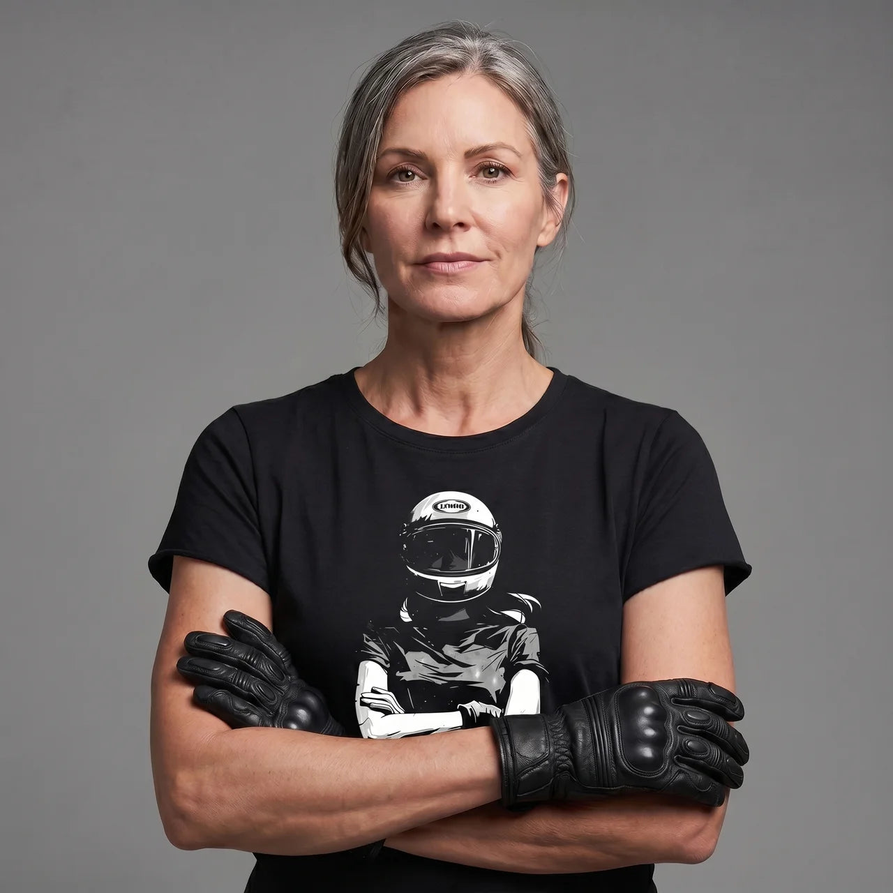 EKON Women’s Moto Graphic Tee