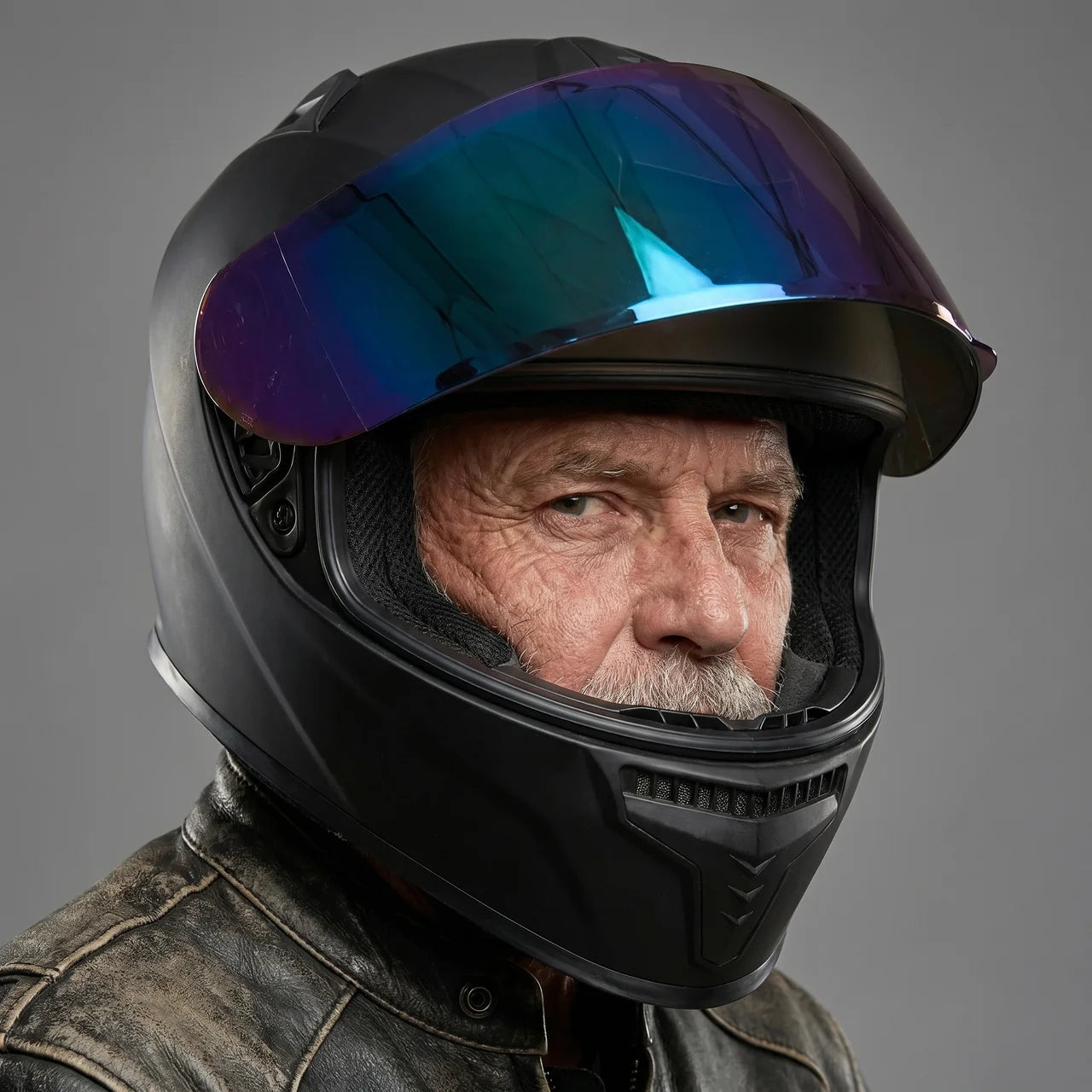 EKON Multi-Vent Mirror Helmet