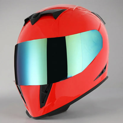 EKON Redline Mirror Full-Face Helmet
