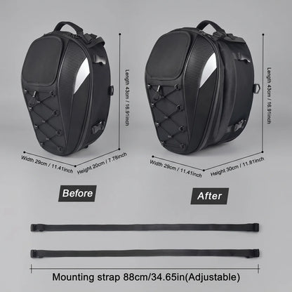 EKON MotoCargo Tail Bag