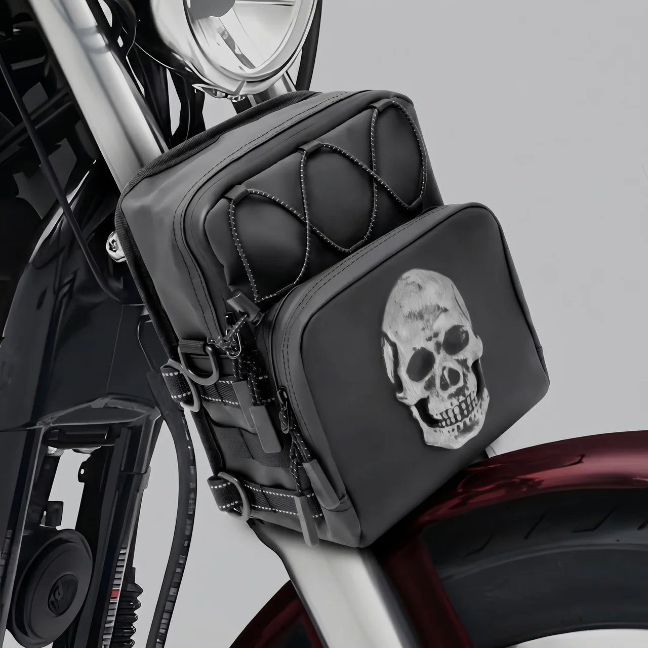 EKON SkullGrip Handlebar Bag