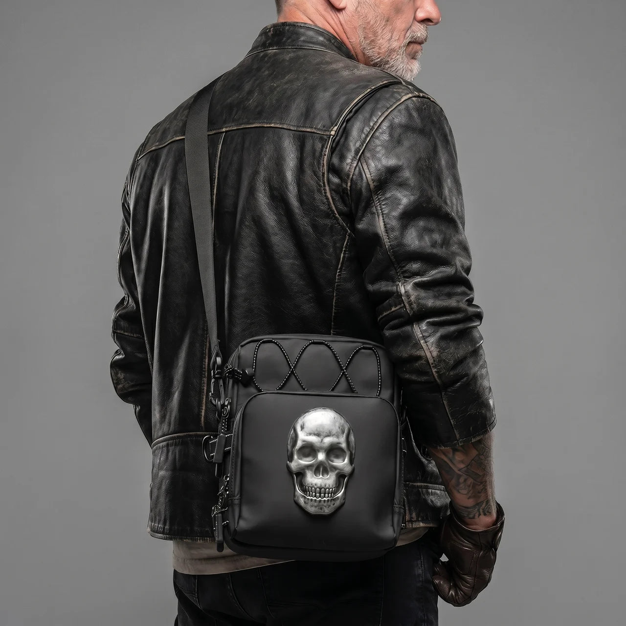 EKON SkullGrip Handlebar Bag