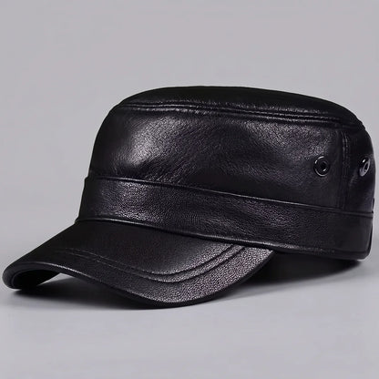 EKON MotoRoad Sheepskin Cadet Cap