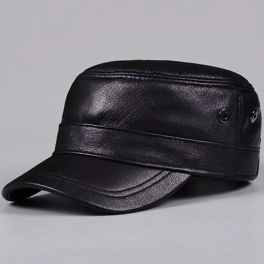 EKON MotoRoad Sheepskin Cadet Cap
