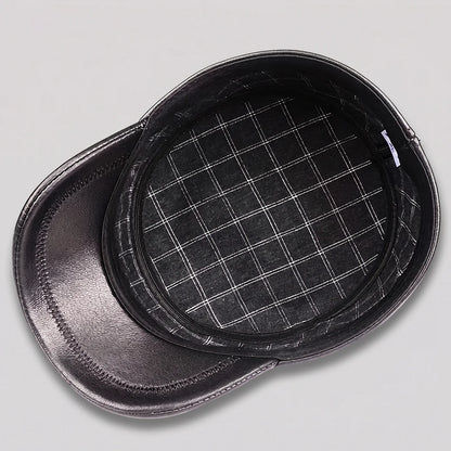 EKON MotoRoad Sheepskin Cadet Cap