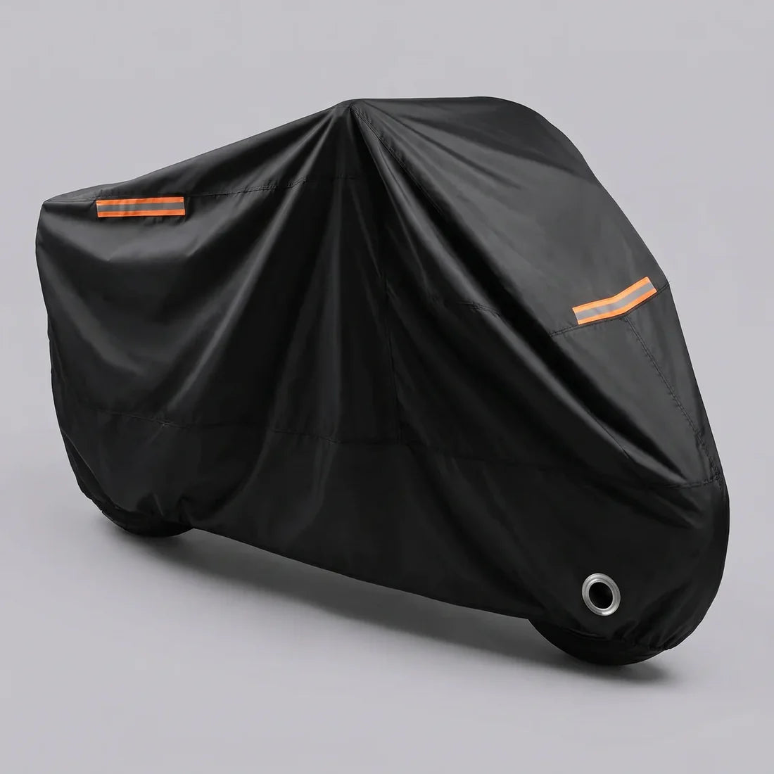 EKON 210D Oxford Motorcycle Seat Cover Black