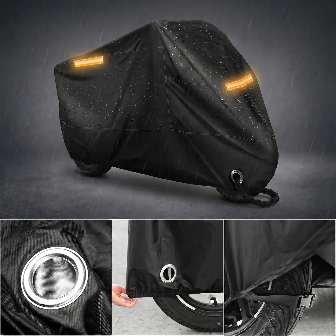 EKON 210D Oxford Motorcycle Seat Cover