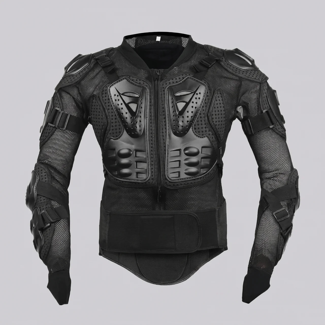 EKON FullShield Mesh Riding Jacket Black