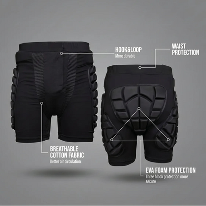 EKON HipShield Armored Riding Shorts