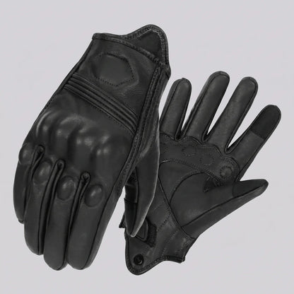 EKON NomadGrip Leather Gloves Black