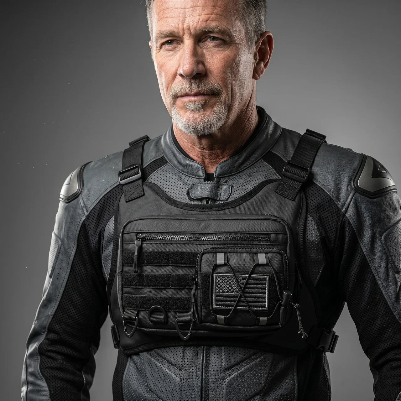 EKON Lightweight Moto Chest Bag