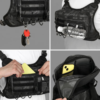 EKON Lightweight Moto Chest Bag