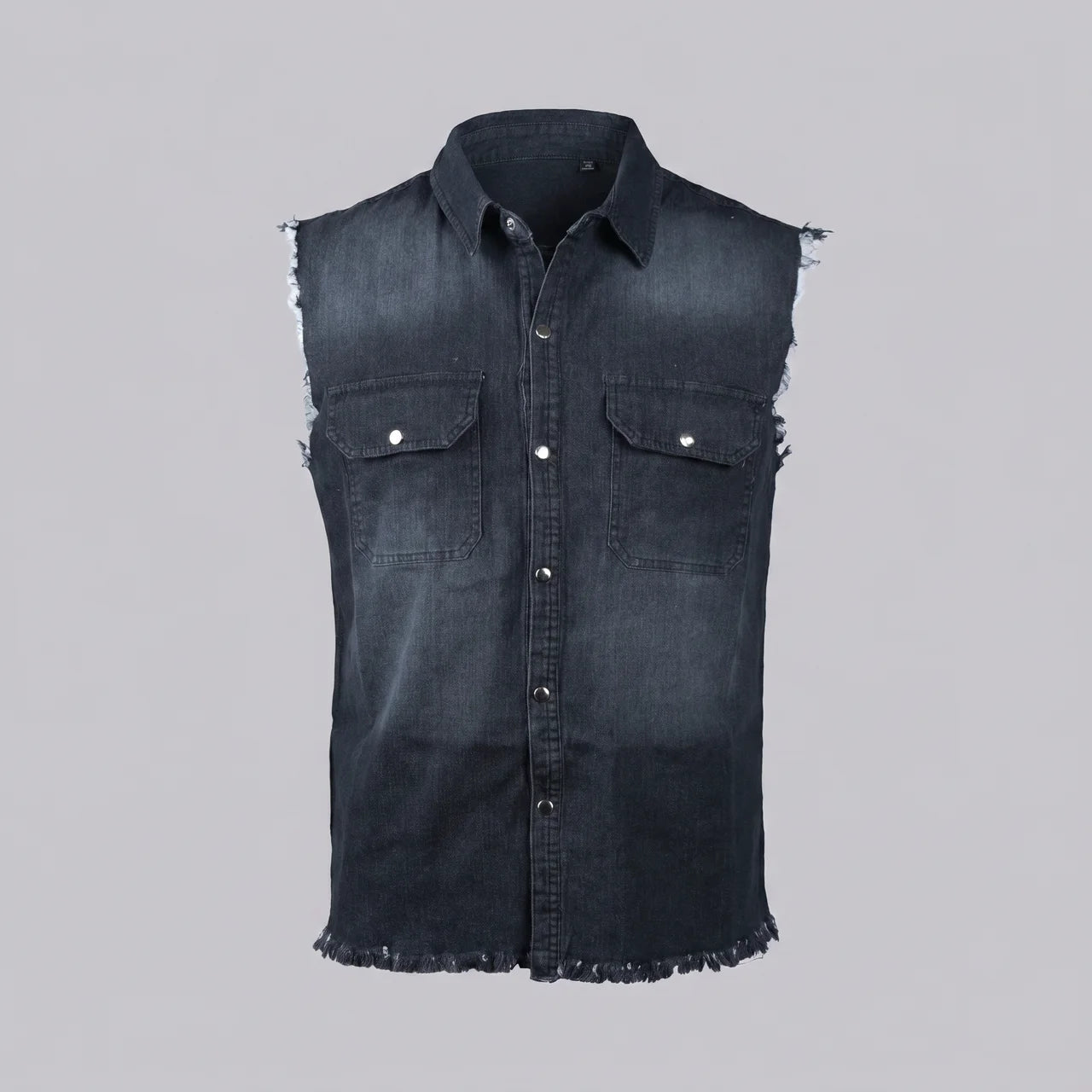 EKON Men’s Lightweight Casual Travel Shirt Black