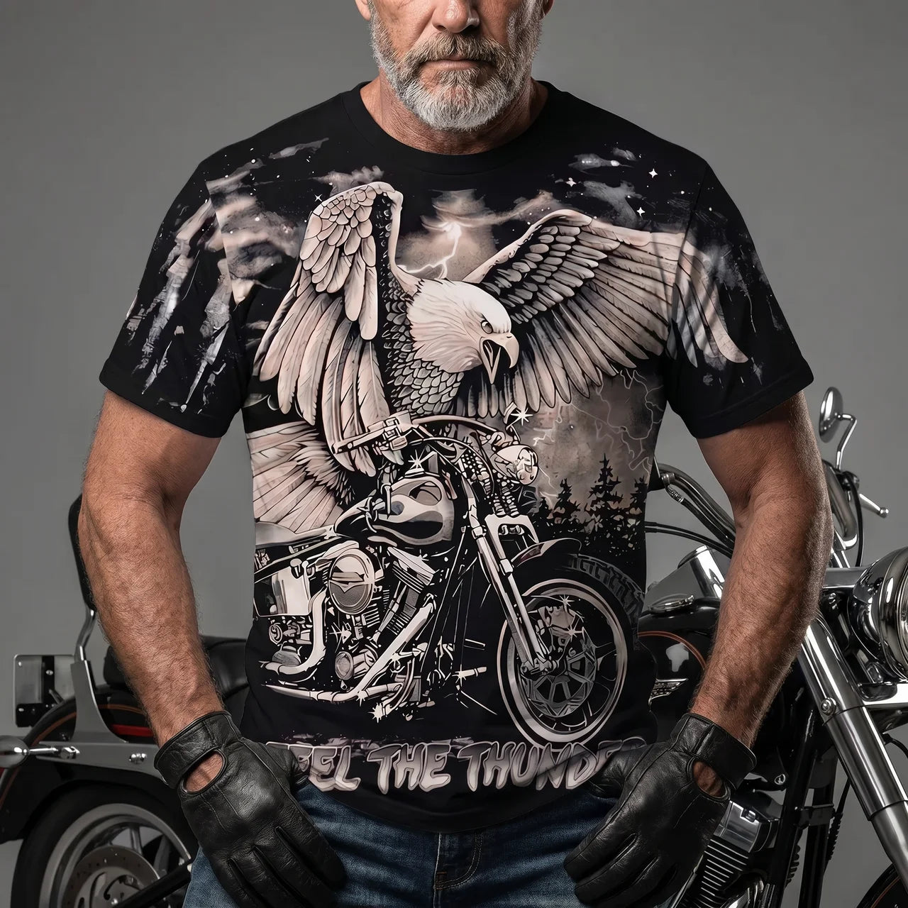 EKON Thunder Eagle Graphic Tee
