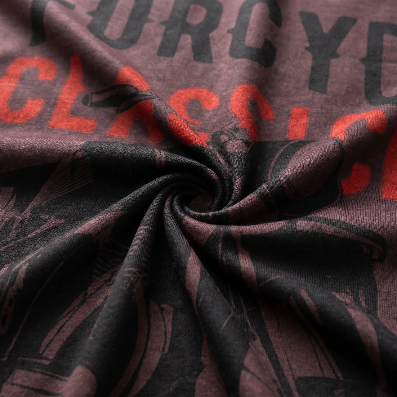 EKON Vintage Moto Long Sleeve Tee