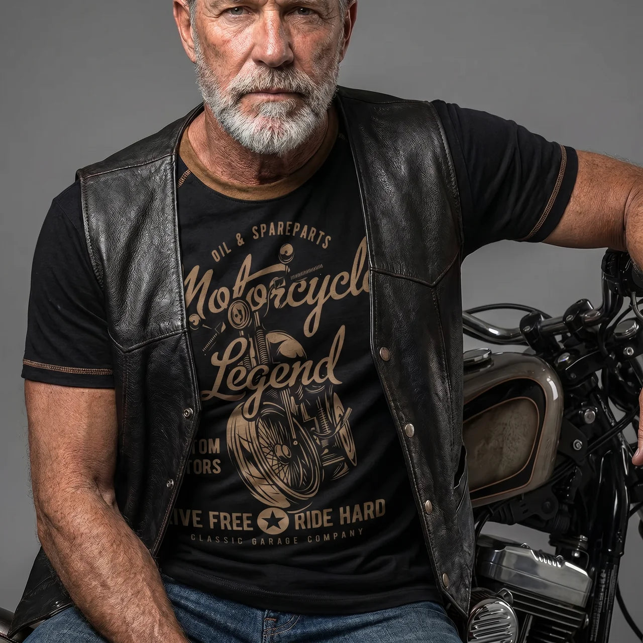 EKON Motorcycle Legend Graphic Tee