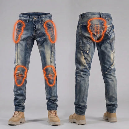 EKON Retro Aramid Riding Jeans