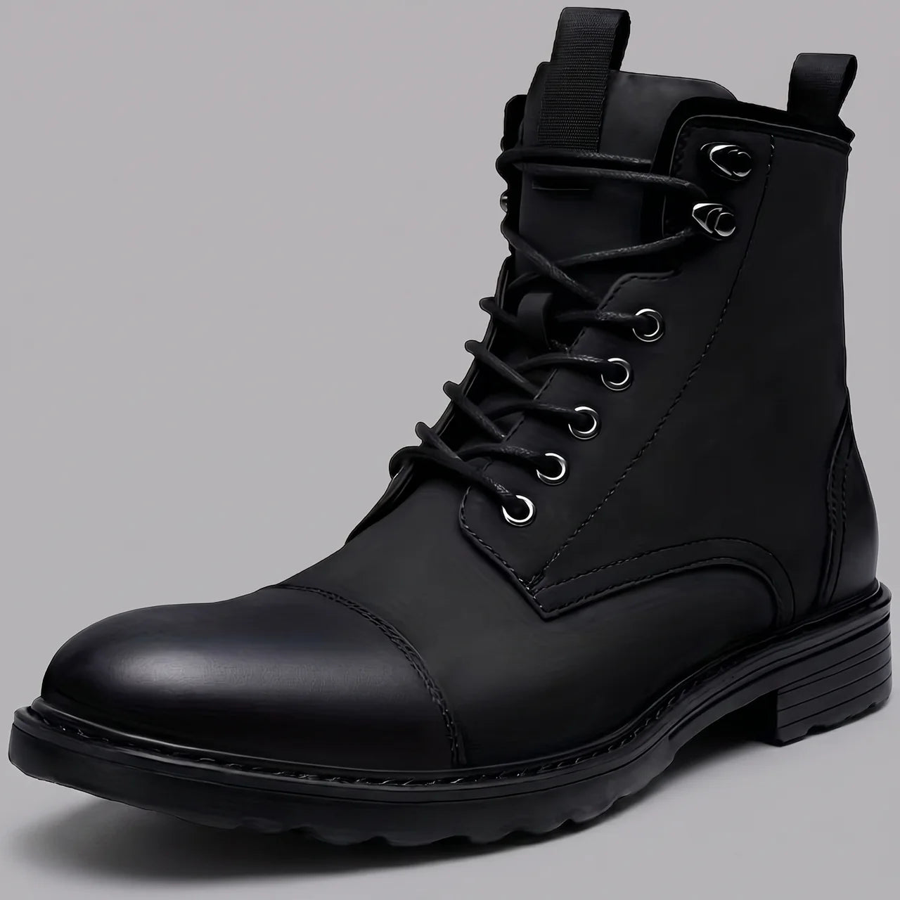 EKON RoadZip Moto Boots Black