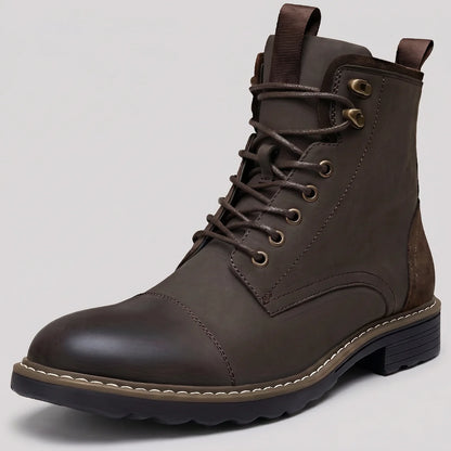 EKON RoadZip Moto Boots Brown