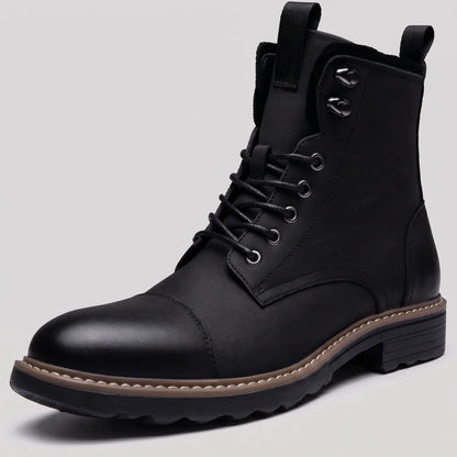 EKON RoadZip Moto Boots Black & Brown