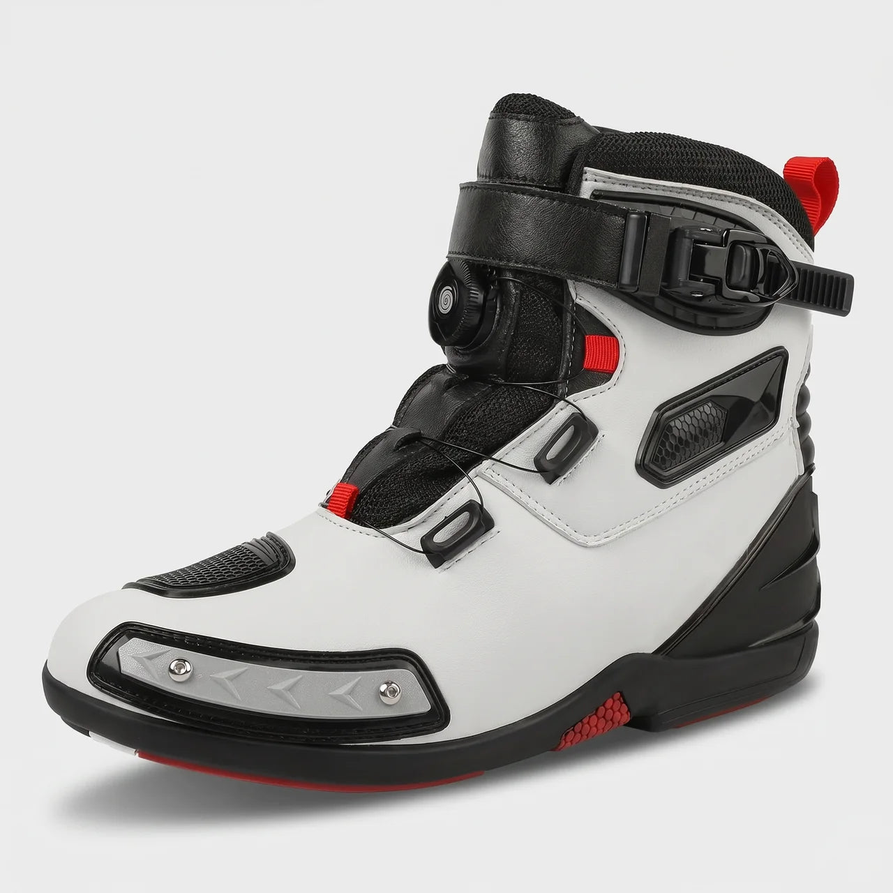 EKON SpeedLock Riding Shoes White