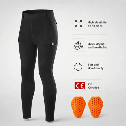 EKON High-Rise Protective Riding Leggings
