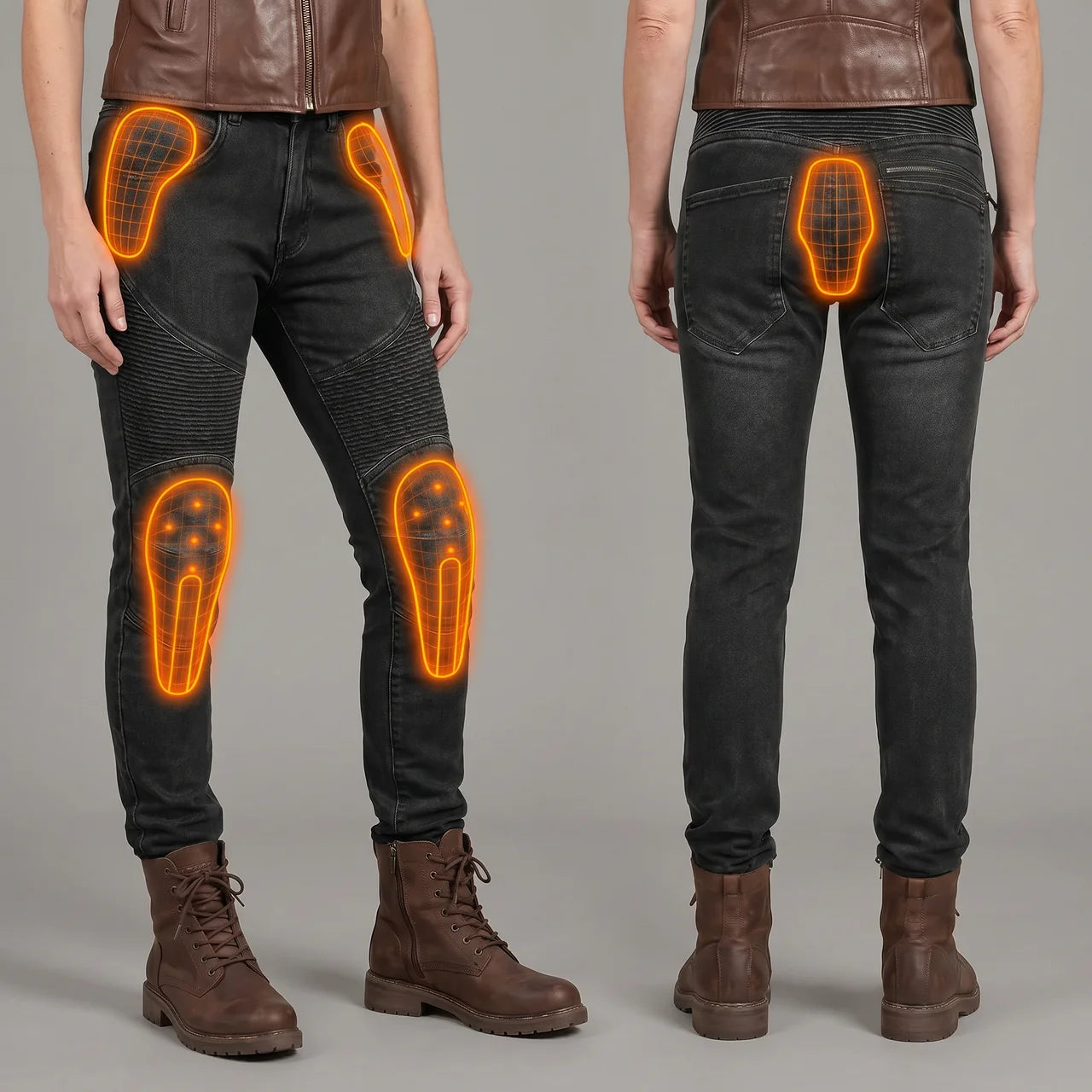 EKON Aramid Shield Riding Jeans
