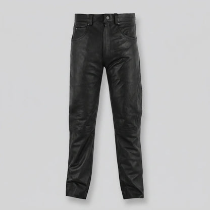 EKON Blacktop Cowhide Riding Chaps