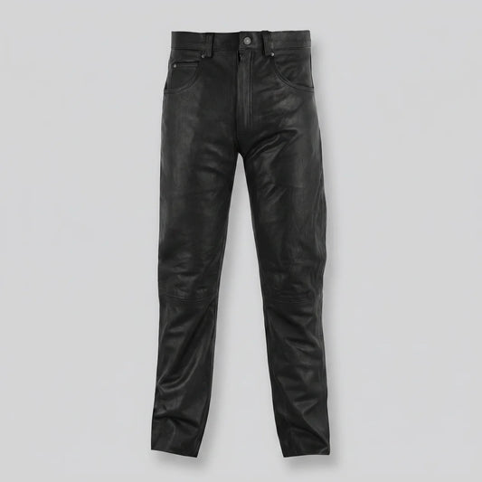 EKON Blacktop Cowhide Riding Chaps