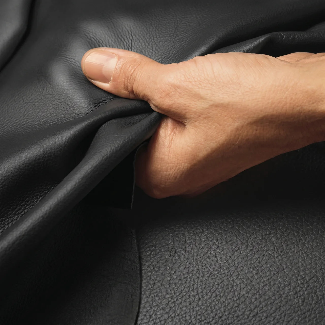 EKON Blacktop Cowhide Riding Chaps