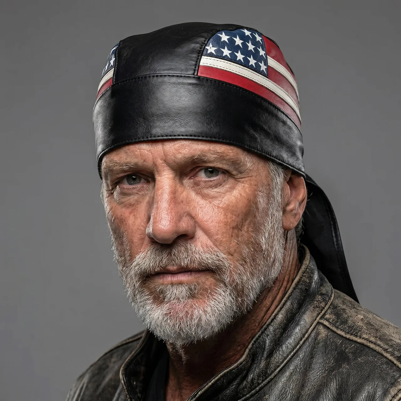 EKON Freedom Ride Biker Skull Cap