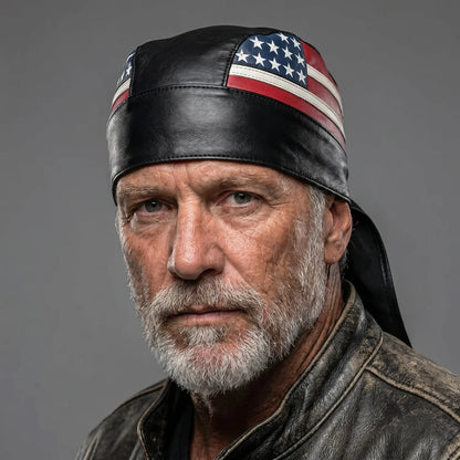 EKON Freedom Ride Biker Skull Cap