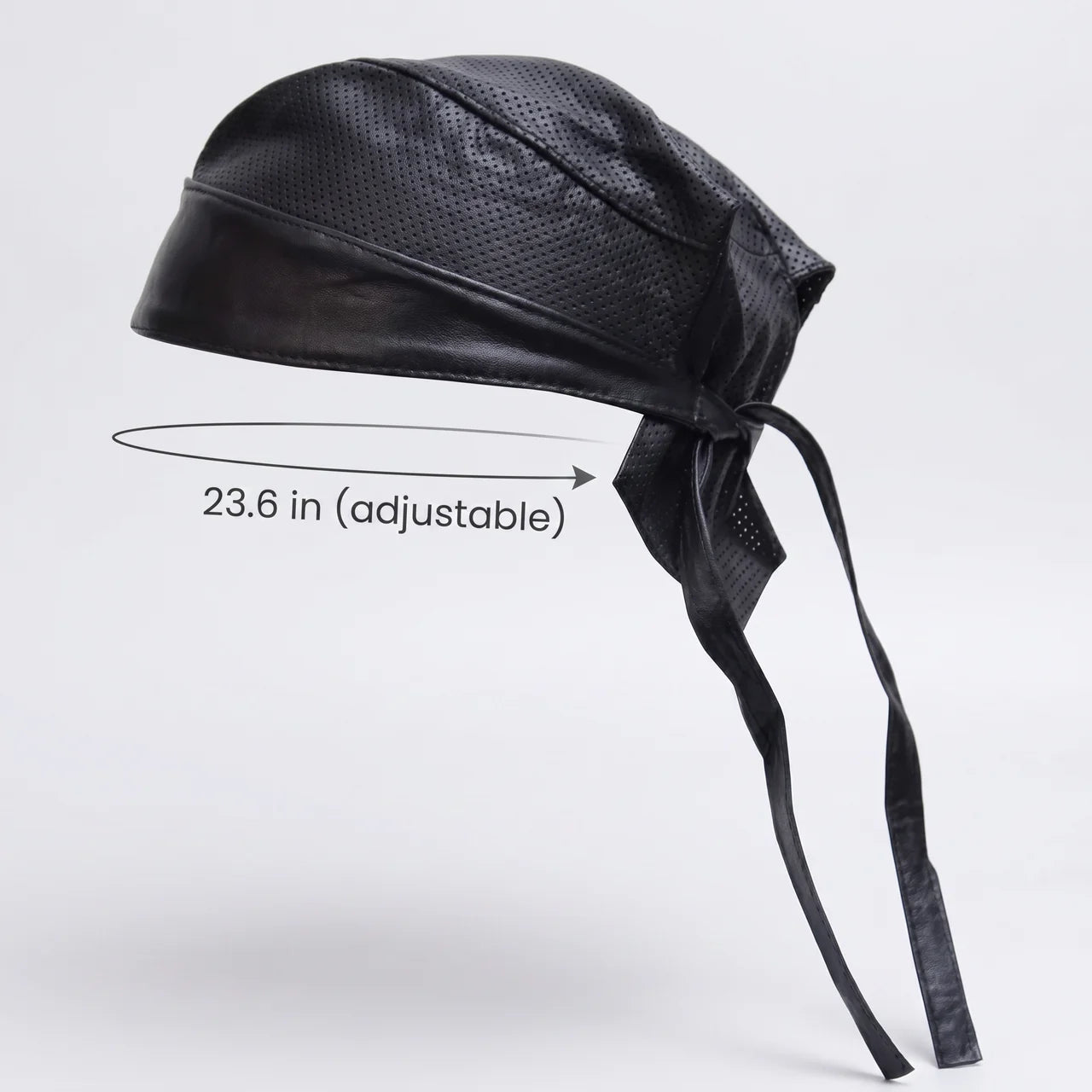EKON Perforated Biker Skull Cap