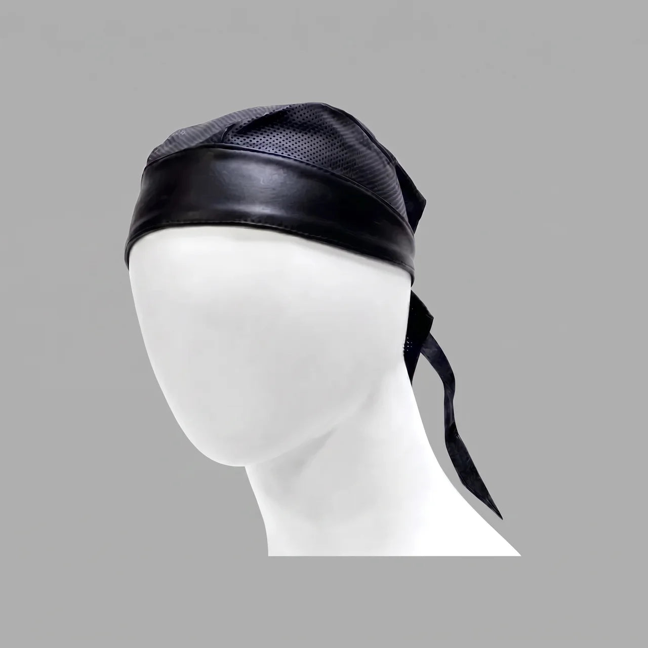 EKON Perforated Biker Skull Cap