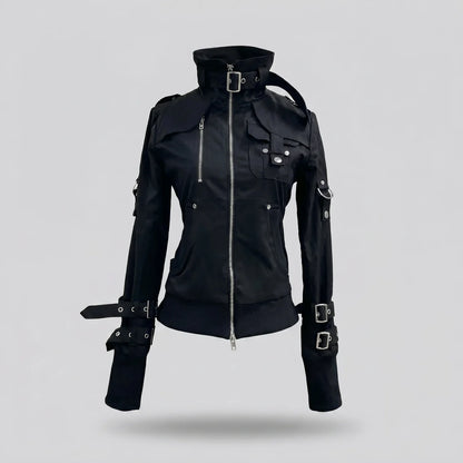EKON Shadow Buckle Moto Jacket