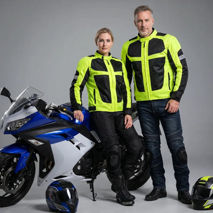 EKON High-Visibility Protective Riding Jacket
