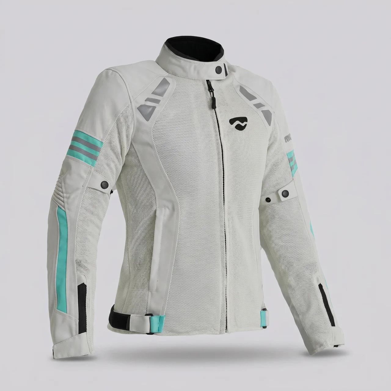 EKON Women’s Summer Mesh Protective Riding Jacket Blue