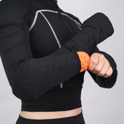 EKON Women’s Armored Crop Riding Top