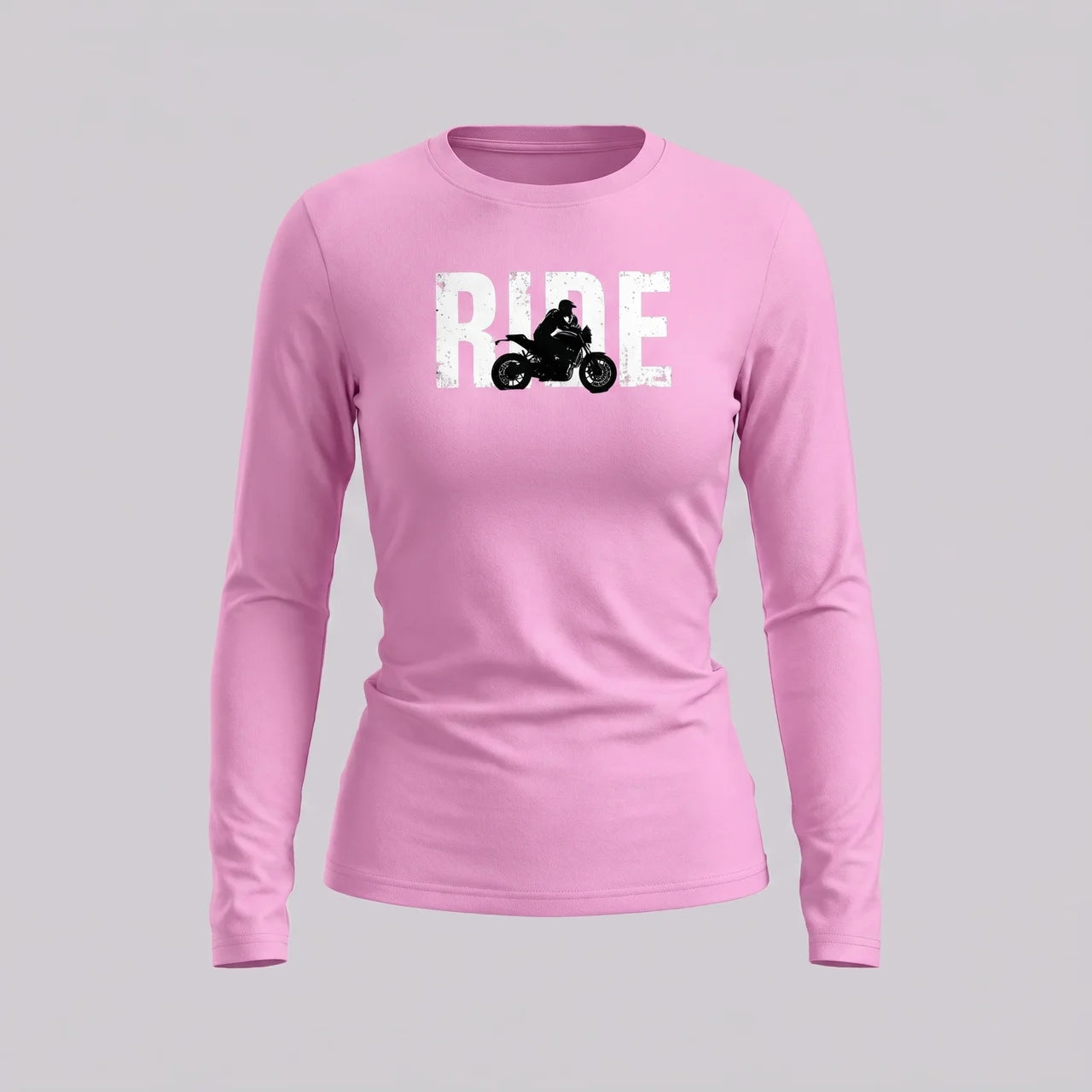 EKON Women’s Ride Graphic Long-Sleeve Tee Pink