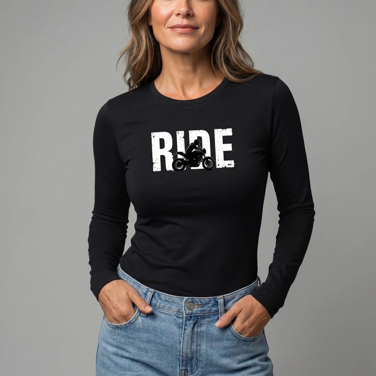 EKON Women’s Ride Graphic Long-Sleeve Tee