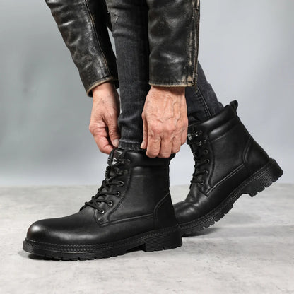 EKON SteelGuard Lace-Up Riding Boots