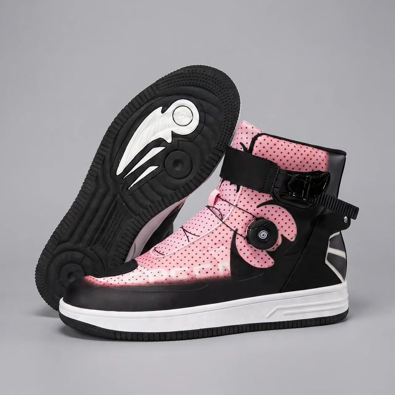 EKON SwiftBuckle Colorblock Riding Shoes Pink