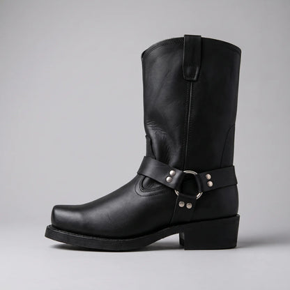 EKON Men’s Mid-Calf Motorcycle Boots