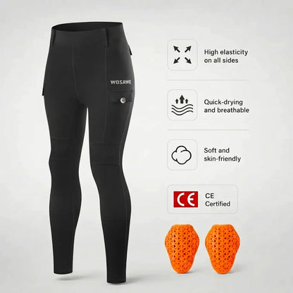 EKON High-Rise Protective Riding Leggings XL US 30-32W