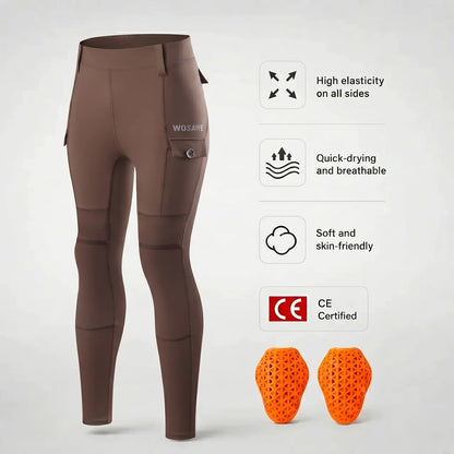 EKON RoadEase Protective Riding Leggings