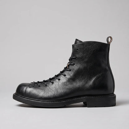 EKON Roadsmith Leather Lace-Up Boots