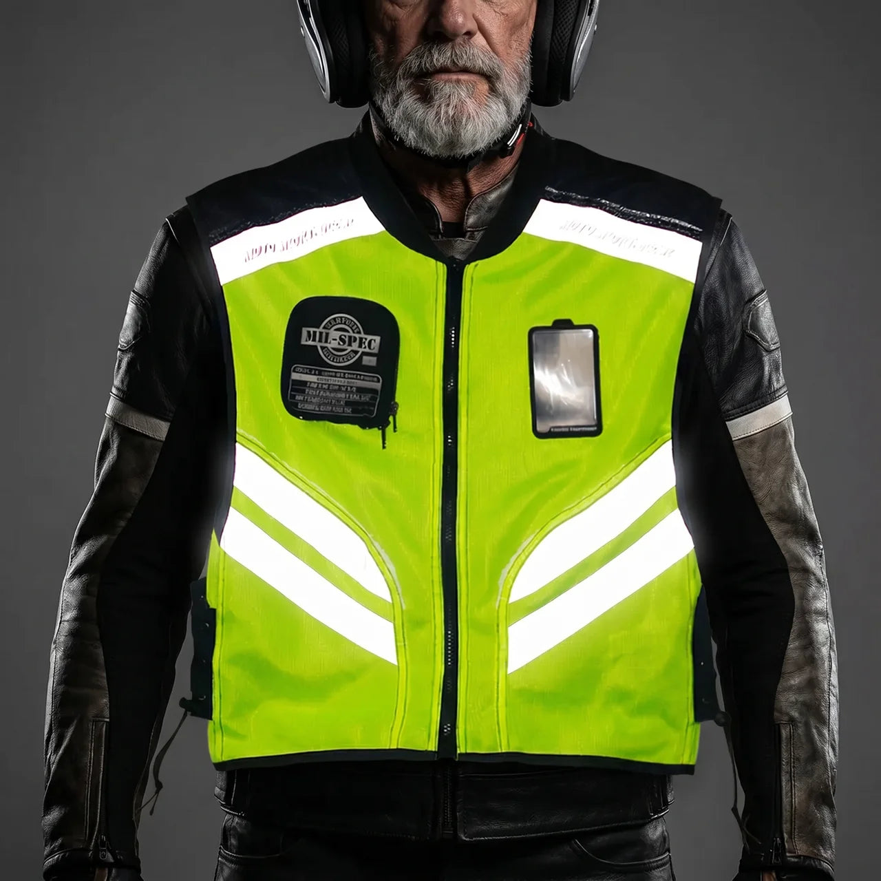 EKON NightBeam Reflective Riding Vest