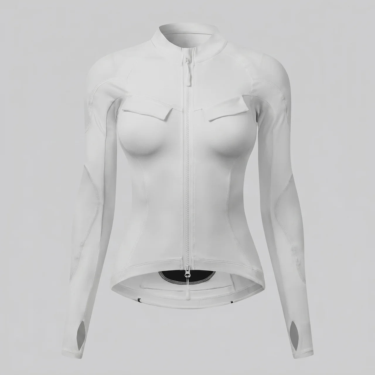 EKON FlexShield Women's Armored Riding Top White