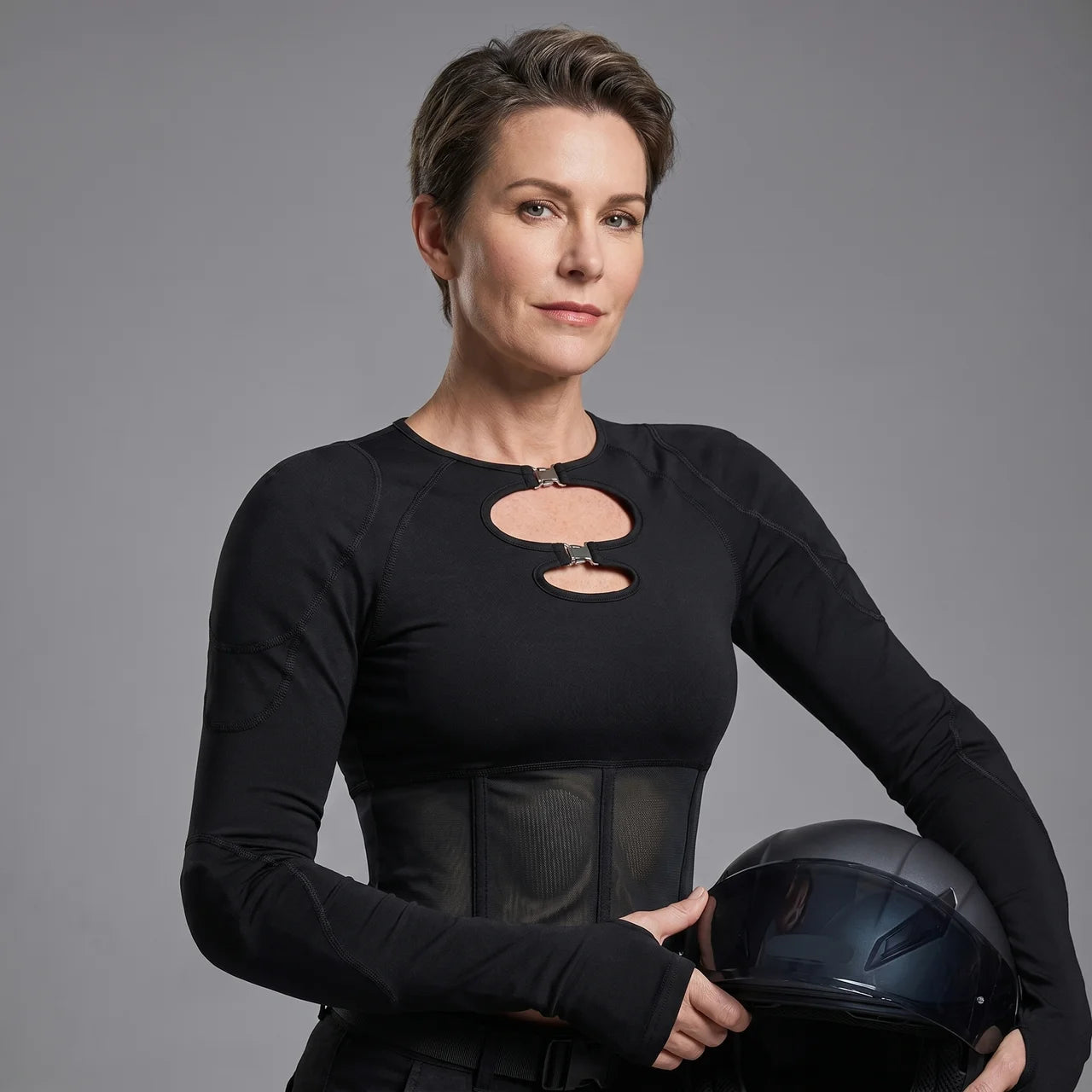 EKON CurveMesh Women's Armored Riding Top