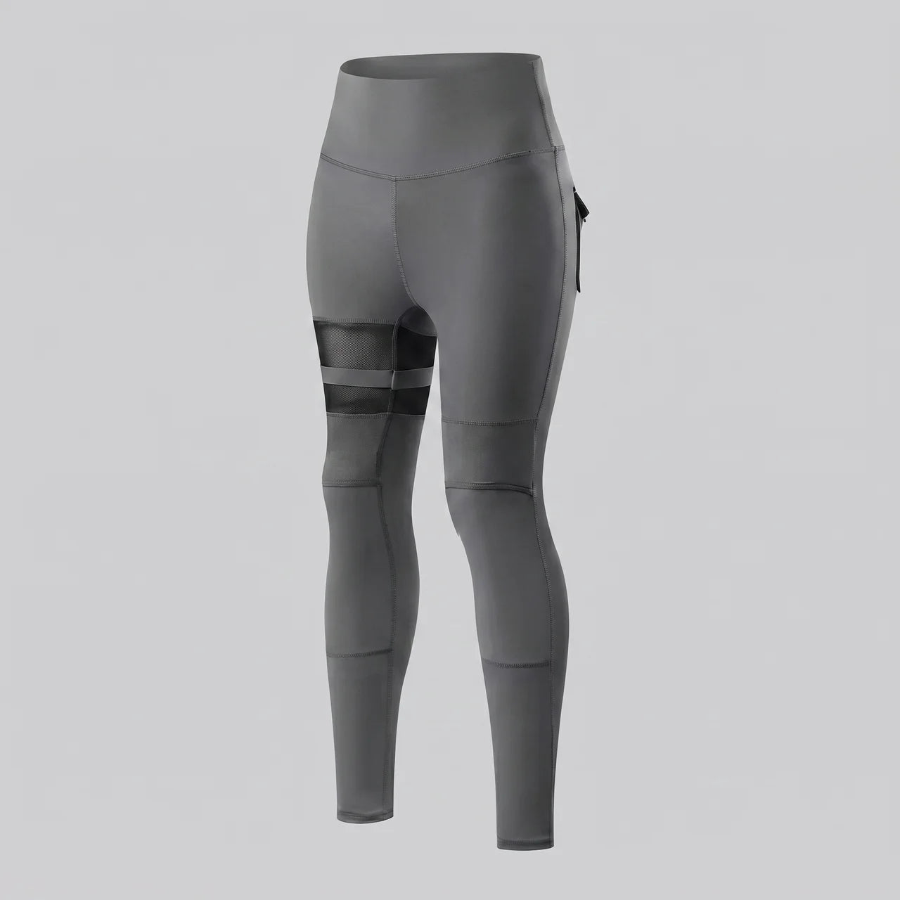 EKON MeshRide Women's Armored Riding Leggings Gray